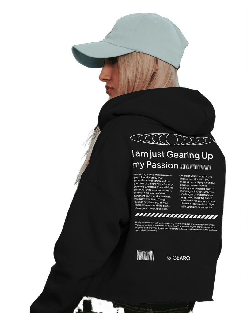 Gearo Exclusive Double Side Designed Hoodie