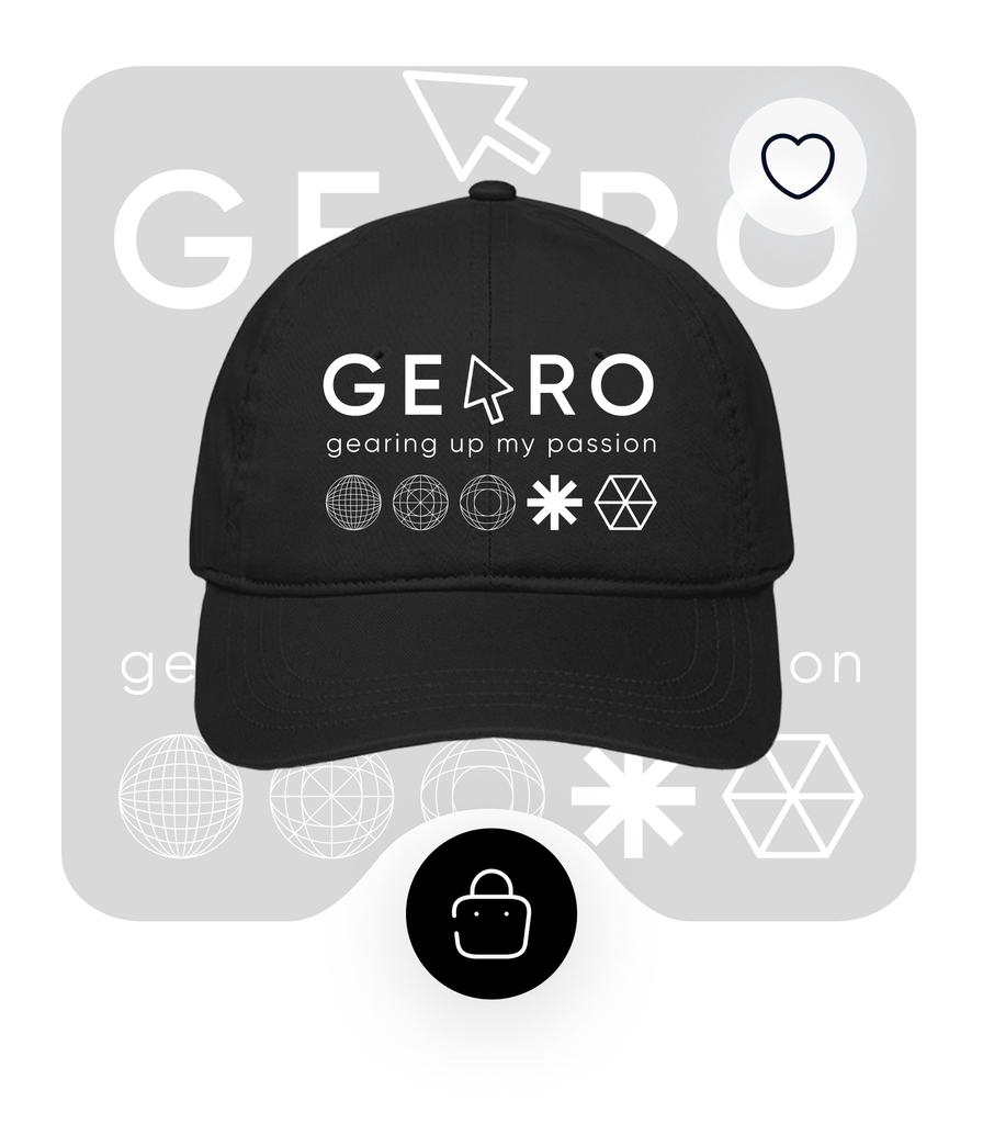 Gearo Exclusive Unisex Cap MatBlack