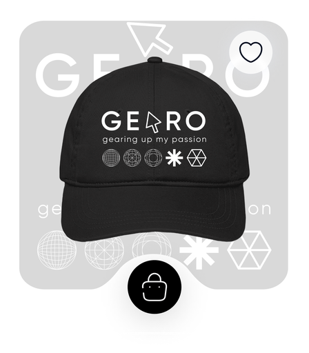 Gearo Exclusive Unisex Cap MatBlack